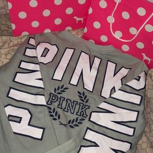 PINK Crew Size MEDIUM